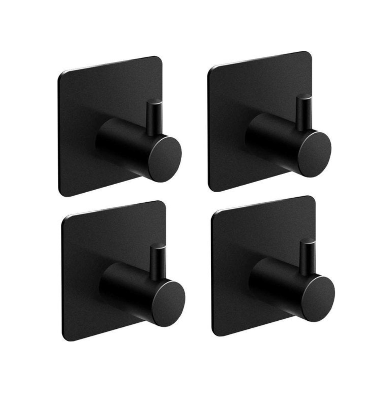 Zelfklevende Wandhaakjes Verimo 4x - Mariv