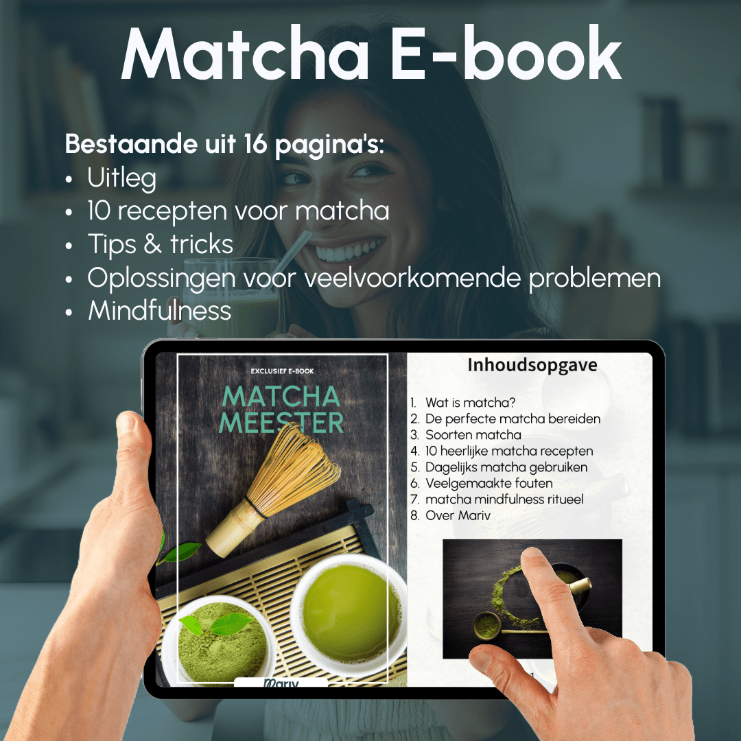 E - Book Matcha Meester - Mariv