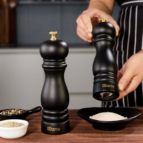 Peper en Zoutmolenset Mervano: Tijdloze Luxe Voor De Stijlbewuste Keukenliefhebber - Mariv